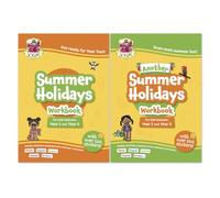 CGP Summer Holidays Activity Workbook Bundle - for kids between Year 1 and Year 2 (Ages 5-6)