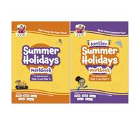CGP Summer Holidays Activity Workbook Bundle - for kids between Year 3 and Year 4 (Ages 7-8)