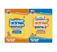 CGP Summer Holidays Activity Workbook Bundle - for kids between Year 4 and Year 5 (Ages 8-9)