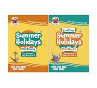 CGP Summer Holidays Activity Workbook Bundle - for kids between Year 5 and Year 6 (Ages 9-10)