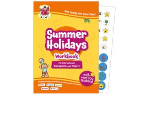 CGP Summer Holidays Activity Workbook - for kids between Reception and Year 1 (ages 4-5) (CGP Holiday Workbooks)