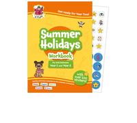 CGP Summer Holidays Activity Workbook - for kids between Year 1 and Year 2 (ages 5-6)