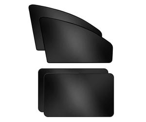 CGREAGH 4PCS Car Side Window Shades, for Ford B Max 2012 2013 2014 2015 2016 2017 2018 Magnetic Sunshades, Auto Visor Shade Blinds Privacy Protection UV Protection,A
