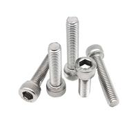 Cgshop-Socket Cap Screws M1.4 M1.6 M2 M3 M4 M5 M6 M8 Length 5-20mm A2-70 Stainless Steel DIN912 Hexagon Socket Cap Hexagon Bolt Screw Fasten to prevent loosening(14mm,M5 10pcs)