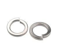 Cgshop-Washers M1.6 M2 M2.5 M3 M4 M5 M6 M8 M10 M12 Stainless Steel Spring Washer Split Lock Washers,100pcs, Durable easy to install(M1.6 100PCS)