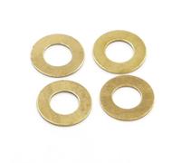Cgshop-Washers M2 M2.5 M3 M4 M5 M6 M8 M10 M12 M14 M16 Solid Brass Flat Washer Durable easy to install(5pcs M14x28x1.5mm)