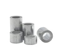 Cgshop-Washers M3 M4 M5 M6 Aluminum Washer Round Hollow No Thread Standoff Spacer Thickness 2/3/4/5/6/8/10/12mm, 10-20pcs/lot, Durable easy to install(M3 20pcs,Thickness 6mm)