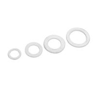 Cgshop-Washers M3 M5 M6 M8 M10~ M30 Ultra-thin Metal Aluminum Alloy Flat Washers Durable easy to install(M20x24x1.2 (50pcs))