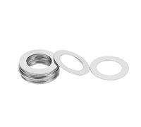 Cgshop-Washers M3 Stainless Steel Ultra-thin Flat Washer Gasket Gap Adjustment Washer,100pcs, Durable easy to install(M3x6x0.3 100pcs)