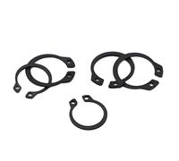 Cgshop-Washers M6 M7 M8 M9 M10 M11 M12 M13-M50 Circlips For Shaft 65 Manganese Steel Shaft Retaining Ring， Durable easy to install(M20 10pcs)