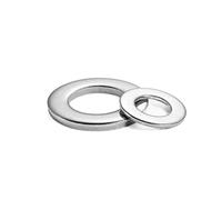 Cgshop-Washers Stainless Steel Flat Washer Plain Gasket for M1.6 M2 M2.5 M3 M4 M5 M6 M8 M10 M12 M16 M20 M24 Screw Bolt, Durable easy to install(M10 12pcs)