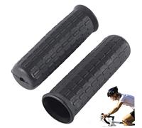 CGTQROVR 2Pcs Wagon Push Handle Attachment 30mm Inner Diameter Comfortable Rubber Wheelbarrow Handles Replacement Anti-Slip 122 mm Round Tubes for Garden Farm