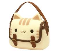 CGTQROVR Cat Purse Cute Kawaii Plush Kitty Purse Mini Crossbody Bag for Women Soft Adjustable Shoulder Handbags for Cat Lovers