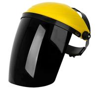 CGTQROVR Face Shield 11x9inch, Portable Lightweight Protective Safety Head-Mounted Anti-Splash Full Face Shield Mask for Grinding Welding/Cutting