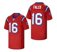 CGUBJI Mens Shane Falco #16 The Replacements Movie Football Jersey Stitched, Red, XXL