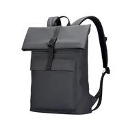 CGUOHU Men's and Women's Roll Top Computer Bag 15.6-inch laptop business backpack waterproof Shoulder for Rolltop Backpack
