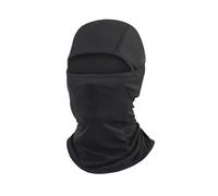 CGUOHU Ski Mask 2Pcs Ski Mask Cycling Full Face Cover For Men Women Solid Warmer Beanies Soft Fast-dry Helmet Liner Windproof(Black)