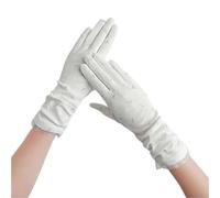CGUOHU Sunscreen Gloves 2 Pair Sunscreen Gloves Anti-slip Driving Gloves Full Finger Outdoor Riding Sunscreen Mittens(Grey)