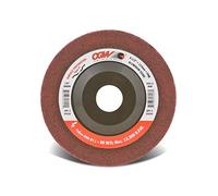 CGW Abrasives 53242 4-1/2X7/8 A/O T27 Maroon FINE Unitized- SURF PREP