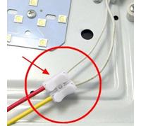 CH-2 Quick-Connect Terminal Block Set, 55 PCS Reusable 220V 6A Wire Branching & Parallel Connector for Industrial Electrical Wiring, ABS Insulated, Tool-