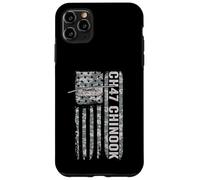CH-47 Chinook American Flag Helicopter Camo Chinook Case for iPhone 11 Pro Max