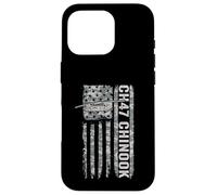 CH-47 Chinook American Flag Helicopter Camo Chinook Case for iPhone 16 Pro