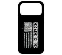 CH-47 Chinook American Flag Helicopter Camo Chinook Case for iPhone 17 Pro Max