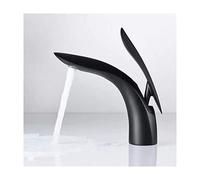 Ch Bathroom Sink Faucet Single Handle Monoblock Basin Mixer Tap Brass Waterfall SLE Hot and Cold Mixer Deck Mounted ABO Faucet for Modern Bathrooms