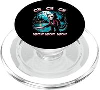 Ch Ch Ch Meow Meow Funny Cat Friday Halloween PopSockets PopGrip for MagSafe