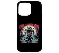 Ch Ch Ch Meow Meow Meow Cat Movie Horror Halloween Case for iPhone 15 Pro Max