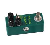 Ch-vibe Two in One Guitar Effect Processor for Guitar Lovers | Metal Build, Compact Green Design, Reliable Performance, for Home Use and Outdoor Playing