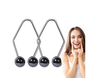 Ch xerciser,Face Muscle Exerciser for Beautiful Smile Hollow | Cheek Lift Beauty Tool for Working, Sleeping, Reading, Typing, Studying