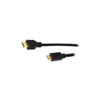 CH0022 Cable HDMI 1.4 Mini HDMI Male, HDMI Male 1.5m Black LOGILINK