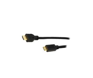 CH0022 Cable HDMI 1.4 Mini HDMI Male, HDMI Male 1.5m Black LOGILINK