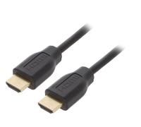 CH0102 Cable HDCPHDMI 2.0 HDMI Male Both Sides 3 Metre Black LOGILINK