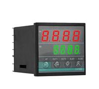 CH102 48*48mm Multy Input K E J PT100 0-10V 4-20mA PID Output SSR Relay AC 220V 24VDC 380V Power Temperature Controller(2ALM and 4-20mA PID,110-220V 0-10V Input)