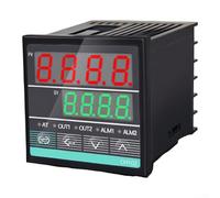 CH102 Digital Temperature Controller with Fuzzy PID Algorithm and Dual Output Support for 220VAC Industrial Automation Systems
