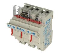 CH143DMSU-F | BUSSMANN 3P 14X51 MICRO SWITCH FUSE HOLDER LOW VOLTAGE - CYLINDRICAL - FUSEGEAR