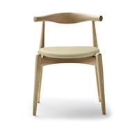 CH20 Elbow Chair upholstered Carl Hansen & Søn frame oak oiled seat leather thor 300 - 5714413904644
