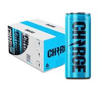 CH2RGE Hydrogen Water Cans (6 Pack) - Molecular Hydrogen Infused Spring Water - Science-Backed Hydration Drink - Supports Energy, Recovery, Oxidative Stress Management - Clean, Ultra Pure & Refreshing