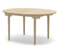CH337 Oval Extending Dining Table Beech Lacquered Carl Hansen & Søn - 5710954347254