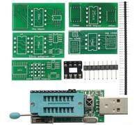 CH341A Programmer V1 7 With 1 8V Level Shift And Full Adapter Boards Supporting Wide Chip Compatibility Including 24, 25/26, 93, 45, 95 And Open Source Software
