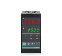 CH402 48*96mm Multy Input K E J PT100 0-10V 4-20mA Voltage PID Output SSR Relay AC 220V 24VDC 380VDC Temperature Controller(2ALM and 4-20mA PID,24V Multiple Input)