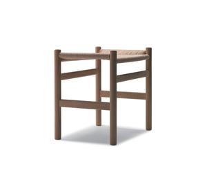 CH53 Footstool Carl Hansen & Søn H43 Oak soaped - 5715230802458