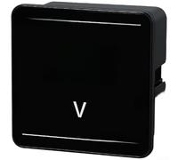 CH72 Digital Panel Meter 72x72mm AC Voltage Current Frequency Meter 50-500V 0-100A 0-99Hz for Electrical in Industrial and Commercial Systems(CH72-V)