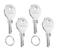 CH751 RV Keys Replacement for RV Compartments Campers, Campers, Storage Cabinets, Trailers, Controller Covers, Locks Carts Shells, T-Handles, Tool Boxes Carts