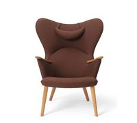 CH78 Umber Mama Bear armchair Carl Hansen & Søn LIMITED ACTION MODEL With cushion - red - 5715397582200