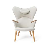 CH78 Umber Mama Bear armchair Carl Hansen & Søn LIMITED ACTION MODEL With cushion - white - 5715397582187