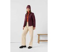 Cha Padded Jacket with High Neck burgundy