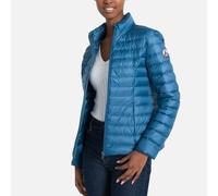 Cha Padded Jacket with High Neck denim blue